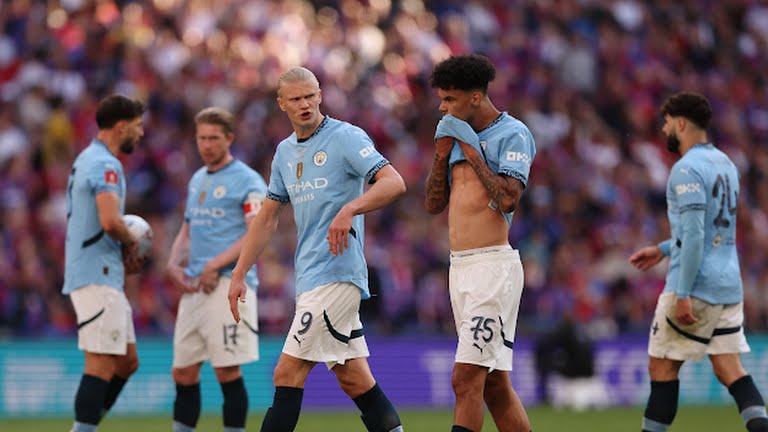 Haaland và nỗi ám ảnh Wembley: Man City thất bại cay đắng ở chung kết FA Cup 2025
